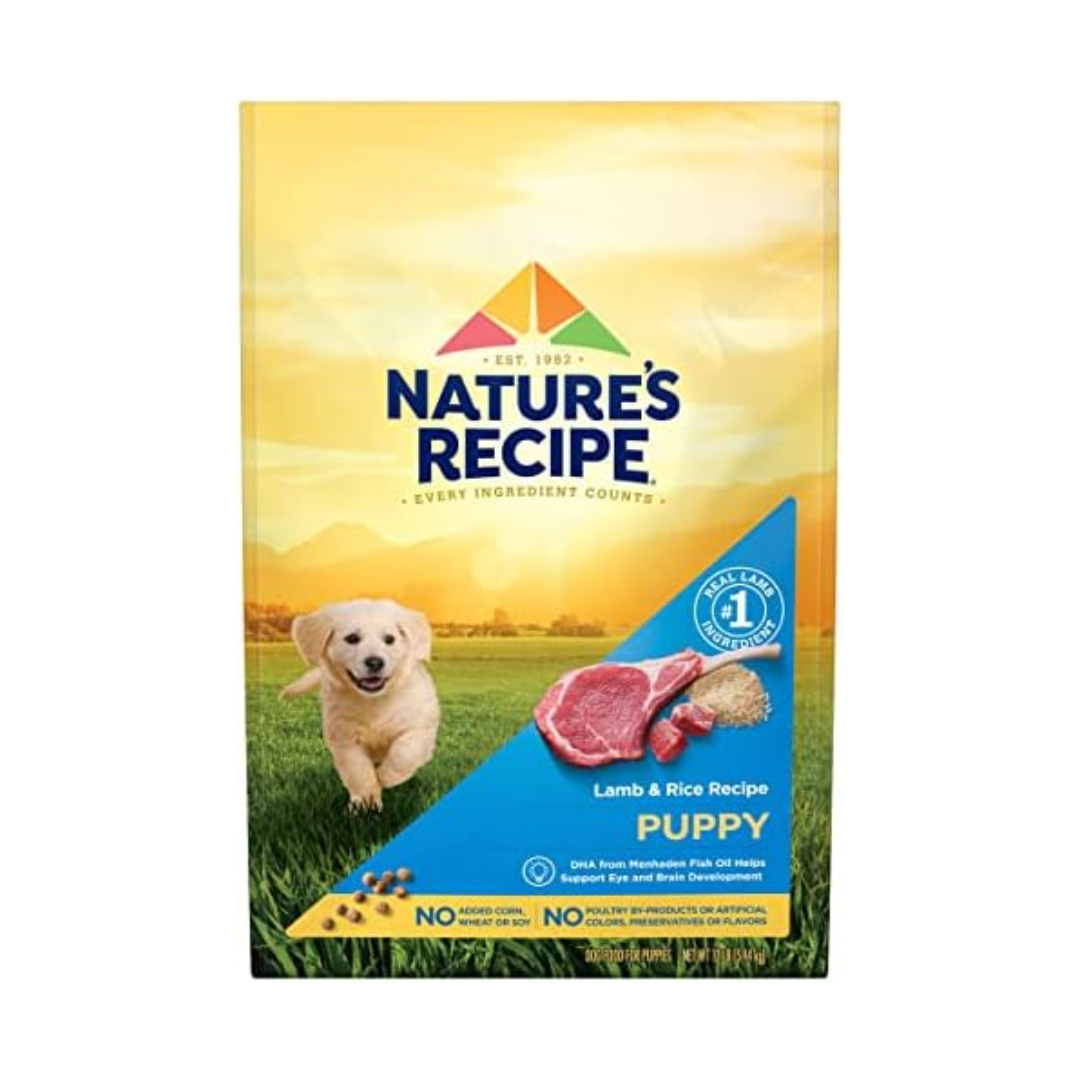 Nature's Recipe Nature's Recipe Dry Puppy Food, Lamb & Rice Recipe, 12 Lb. Bag